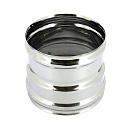 Купить Соединитель мама-мама D 115 для дымохода из нержавеющей стали Прок